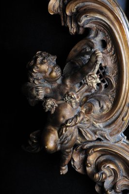 Napoleon III Rococo Wall Mirror, 1880s-FLW-1402197