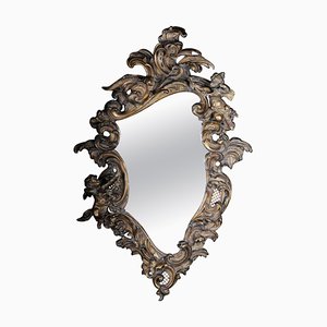 Napoleon III Rococo Wall Mirror, 1880s-FLW-1402197