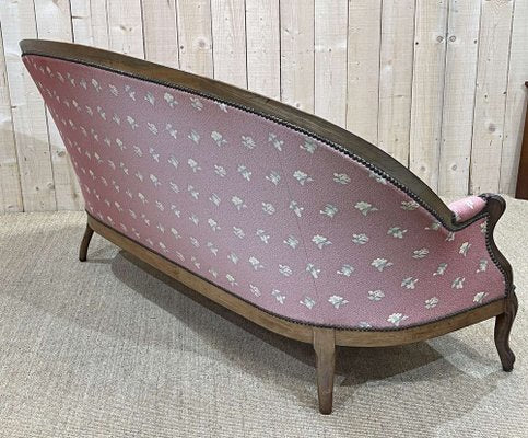 Napoleon III Sofa in Mahogany-QYF-1311960