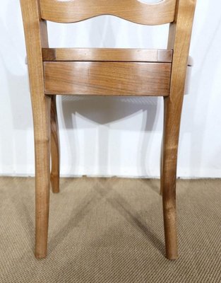 Napoleon III Solid Walnut Chairs, Set of 5-RVK-1141695