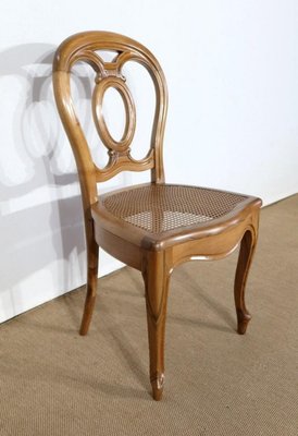 Napoleon III Solid Walnut Chairs, Set of 5-RVK-1141695