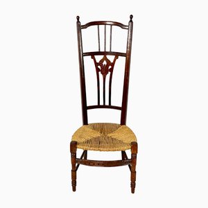 Napoleon III Straw Nanny Chair, 1800s-ZCY-1375454