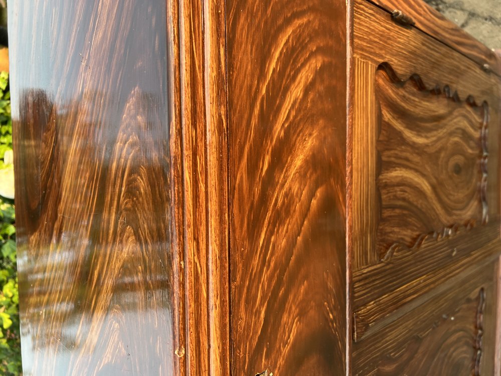 Napoleon III Style Grain Painted Sideboard, 1950s