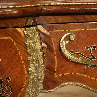 Napoleon III Style Inlaid Writing Desk, 1960s-RP-1820140