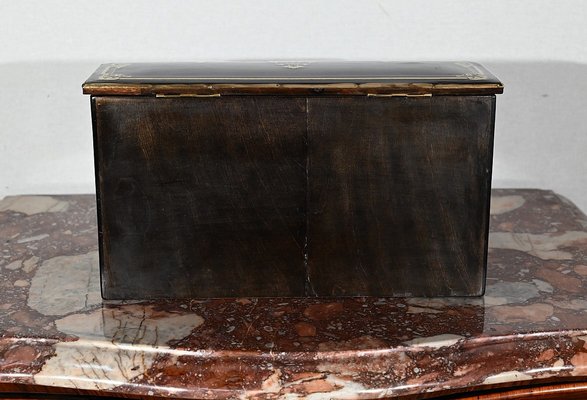 Napoleon III Traveller's Writing Table in Blackened Wood, 19th Century-RVK-1447109