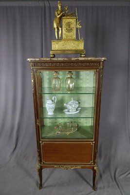 Napoleon III Vitrine Mahogany Showcase-WSV-1367306