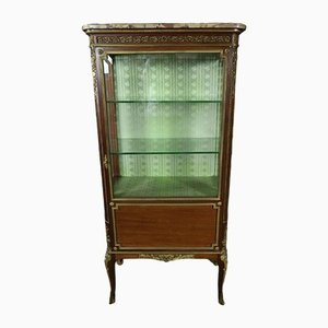 Napoleon III Vitrine Mahogany Showcase-WSV-1367306