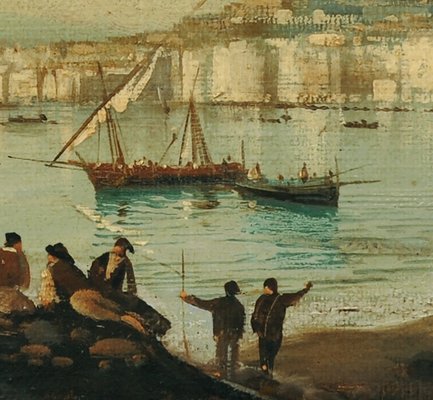 Napoli, Posillipo School, Oil on Canvas-YUW-919765