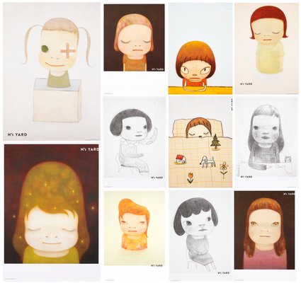 Nara Yoshitomo, Faces, Original Prints, Set of 11-YWW-2028157