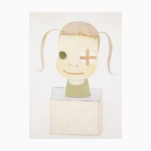 Nara Yoshitomo, Sorry, Couldn't Draw the Left Eye!, Offset Lithograph-YWW-2028158