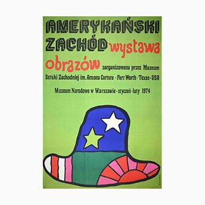 Narodowe Museum in Warsaw, Vintage Poster by Jan Mlodozeniec, 1970-ZCI-955737