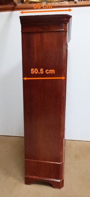 Narrow Mahogany Wardrobe-RVK-1706500