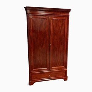 Narrow Mahogany Wardrobe-RVK-1706500