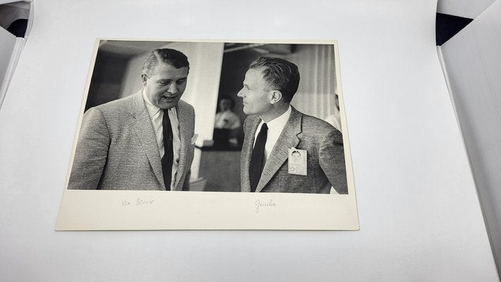 NASA Saturn by Werner Von Braun, Ernst Stuhlinger & Ernst Geissler, 1960s, Photograph, Set of 3-QCI-1705868