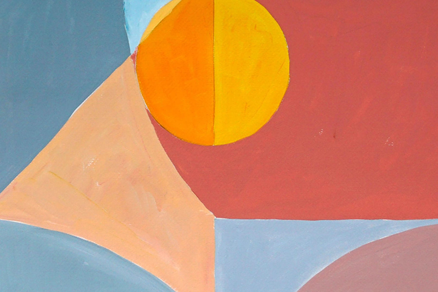 Natalia Roman, Eclipse Reflection on a Building Diptych, 2023, Acrylic on Watercolor Paper