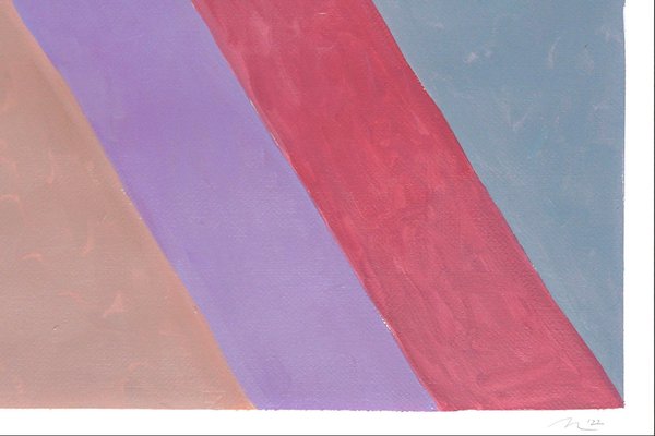 Natalia Roman, Rhombus Color Study, 2022, Acrylic on Watercolor Paper-RWC-1451970