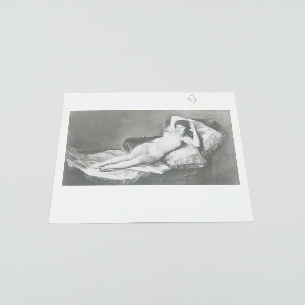 National Gallery of Art Photograph of Goya 'the Naked Maja', 1976, 1976, Paper