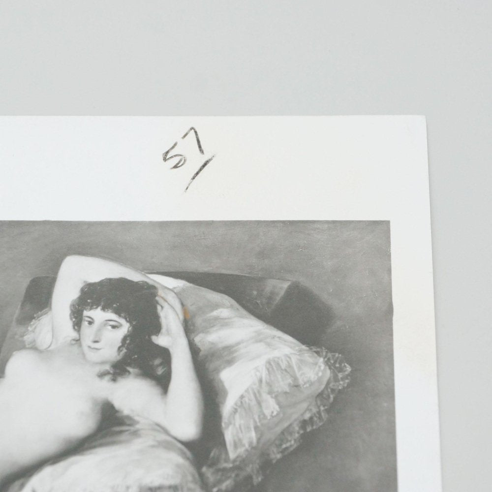 National Gallery of Art Photograph of Goya 'the Naked Maja', 1976, 1976, Paper