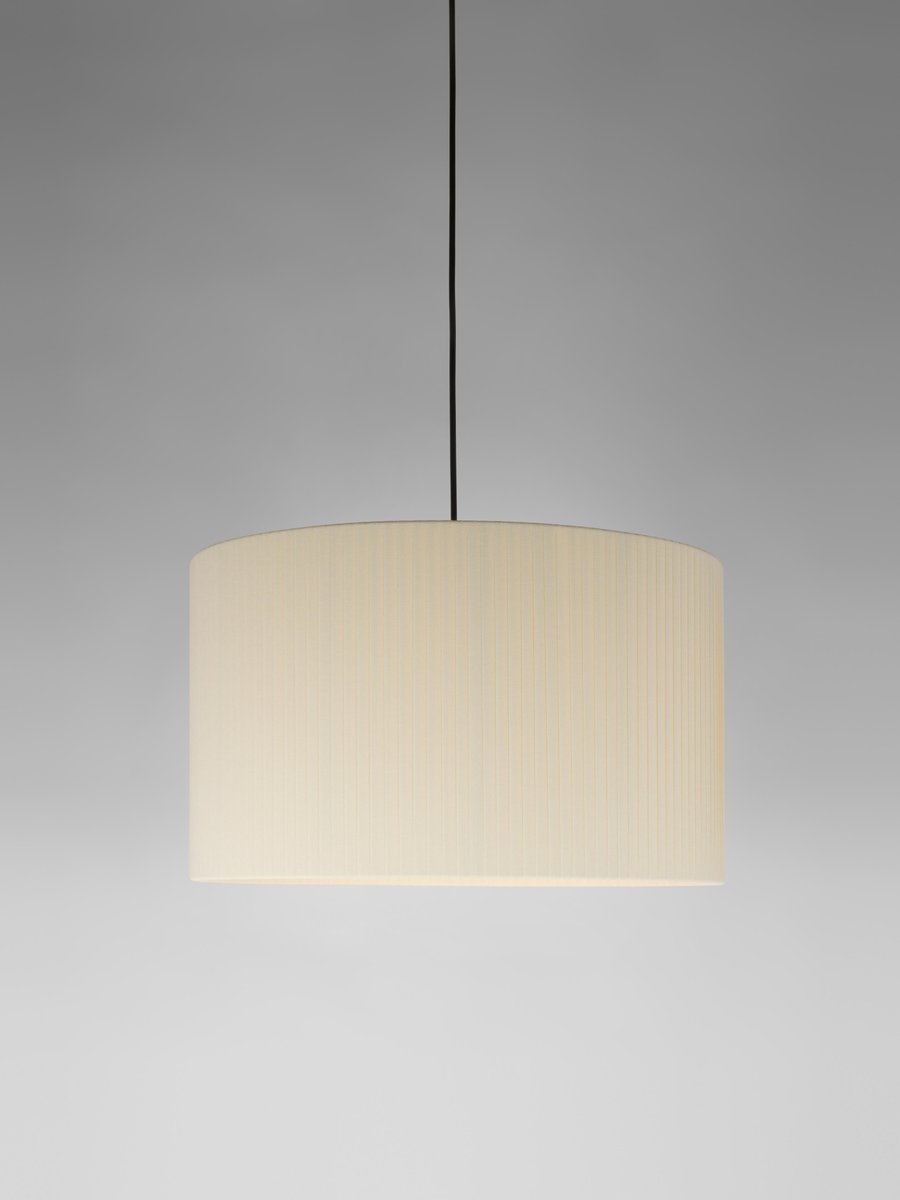 Natural Sísísí Cilíndricas GT2 Pendant Lamp by Santa & Cole