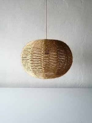 Natural Thread Pendant Lamp, 1960s-RDS-1146730