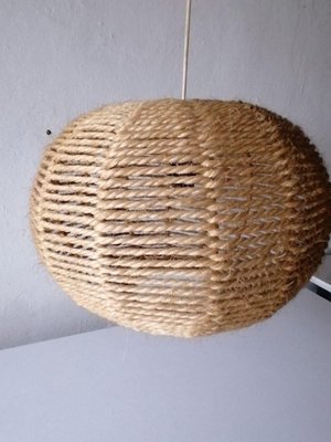 Natural Thread Pendant Lamp, 1960s-RDS-1146730