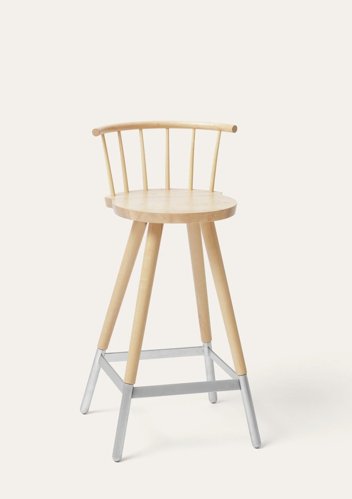 Natural Tupp Barstool by Storängen Design