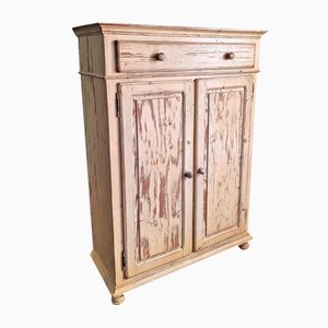 Naturally Distress Provenzal Pine Cabinet, 1980s-FRB-1735349