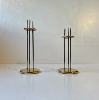 Nautical Adjustable Candlesticks by Peter Seidelin Jessen for Delite, Set of 2-LCR-1107665