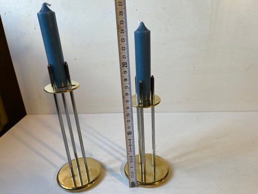 Nautical Adjustable Candlesticks by Peter Seidelin Jessen for Delite, Set of 2-LCR-1107665