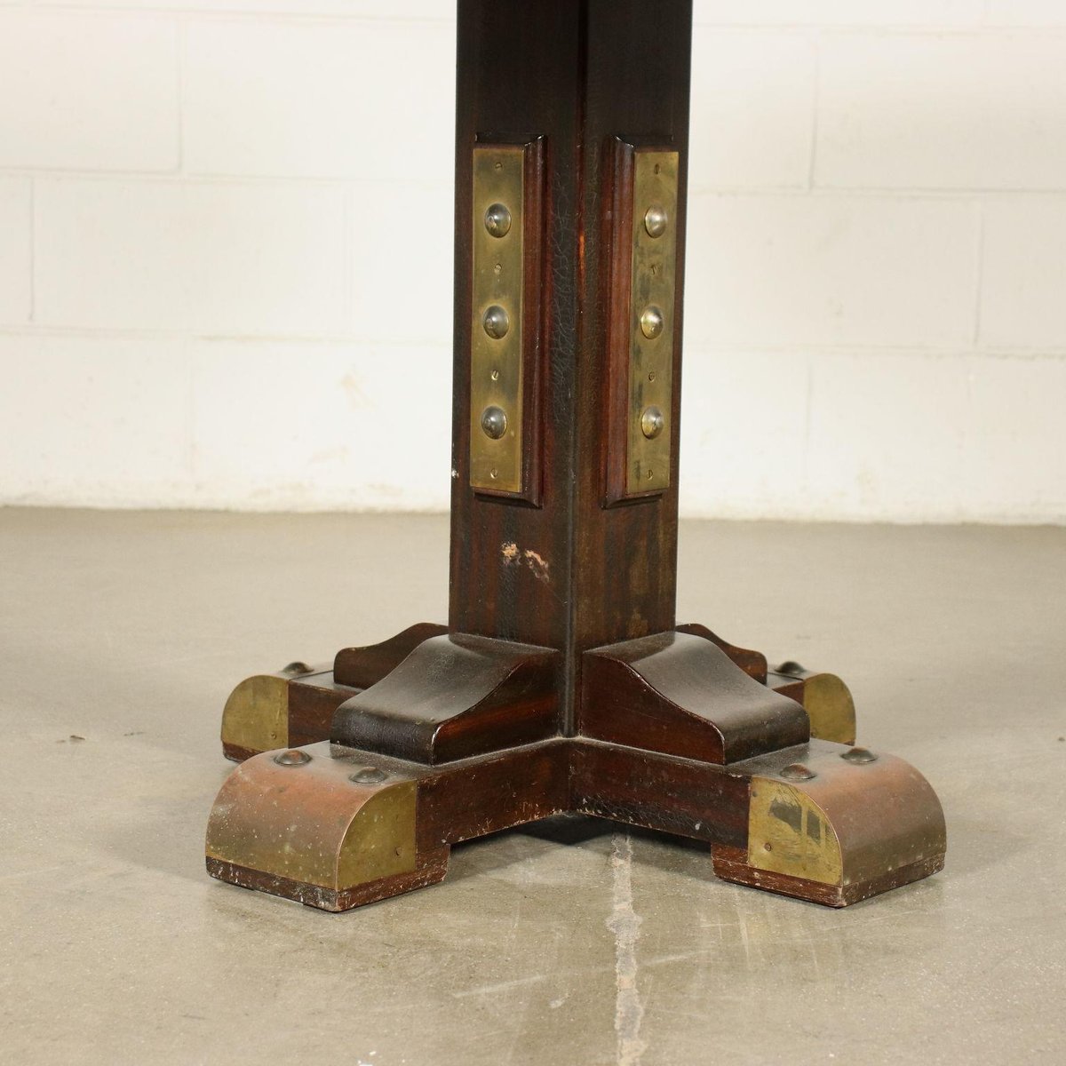 Navy Style Mahogany Table, 1950s