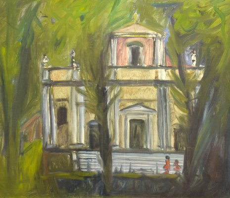 Nazareno Gattamenata, Landscape, Oil on Canvas, 1993-ZCI-2025080