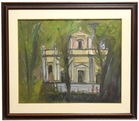 Nazareno Gattamenata, Landscape, Oil on Canvas, 1993-ZCI-2025080