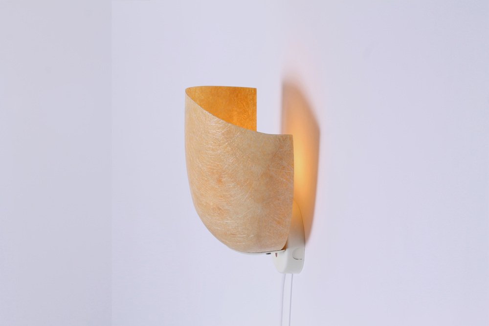 Nd 11 Fiberglass Wall Light by Louis C. Kalff for Philips, 1950s