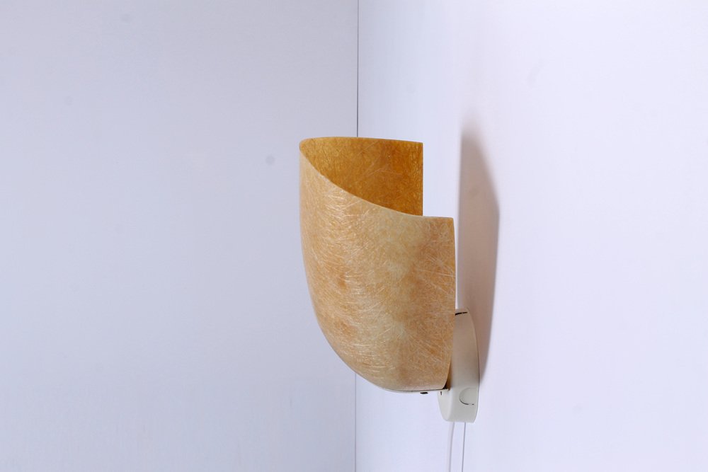 Nd 11 Fiberglass Wall Light by Louis C. Kalff for Philips, 1950s