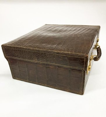 Necessaire Travel Case with Silver Interior from William Neale & Son Ltd, Birmingham-UCH-1224908