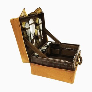 Necessaire Travel Case with Silver Interior from William Neale & Son Ltd, Birmingham-UCH-1224908