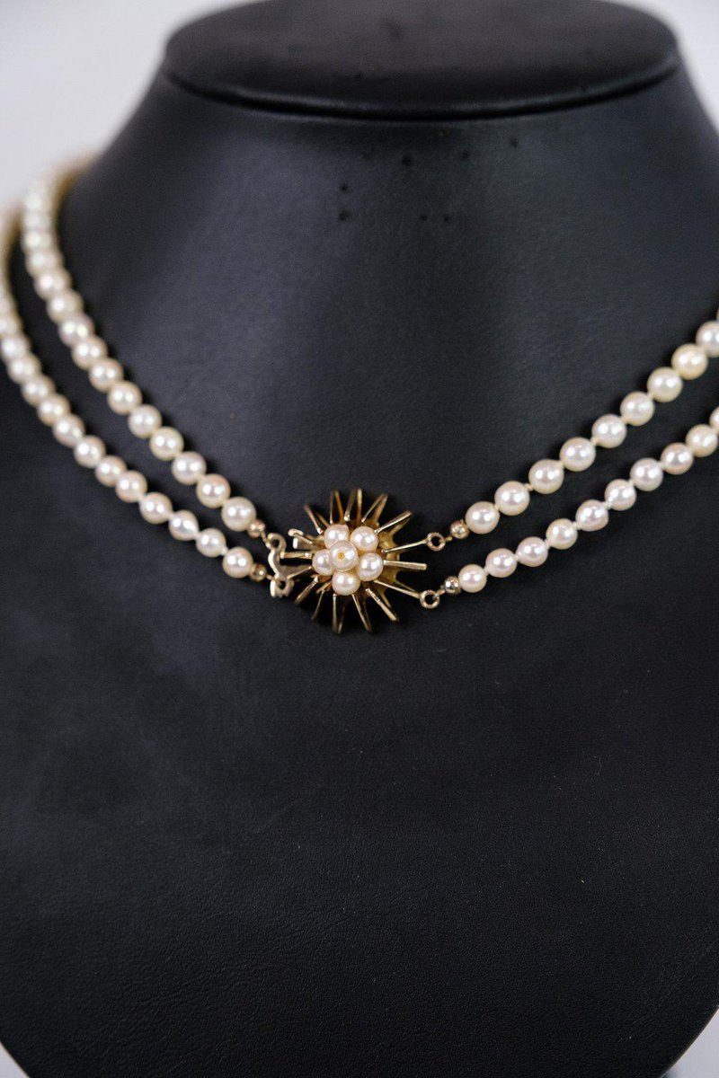 Necklace with Cultured Pearls