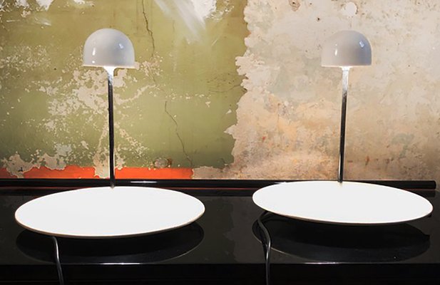 Nemean Table Lamps by Vico Magistretti for Artemide, 1979, Set of 2-VCV-636122