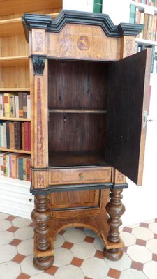 Neo-Baroque Stud Cabinet, Walnut, 19th Century-RYP-2034353