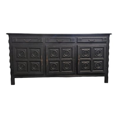 Neo-Basque Black Sideboard-HLV-1767337