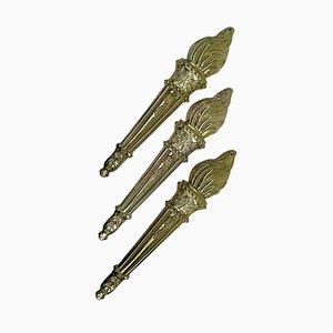 Neo-Classical Decorative Elements in Brass, Set of 3-FSD-1374314