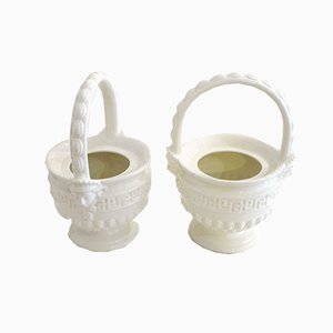 Neo-Classical Earthenware Planters by Este for Richard Ginori, Set of 2-RNR-973104