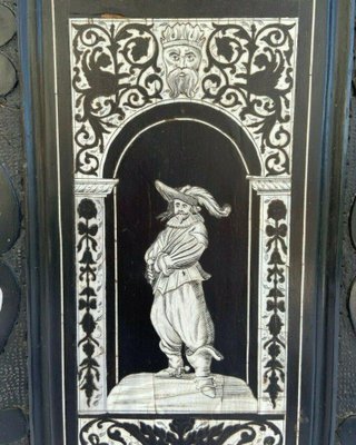 Neo Gothic Panel in the Style of the Renaissance, Set of 2-QKG-1330238