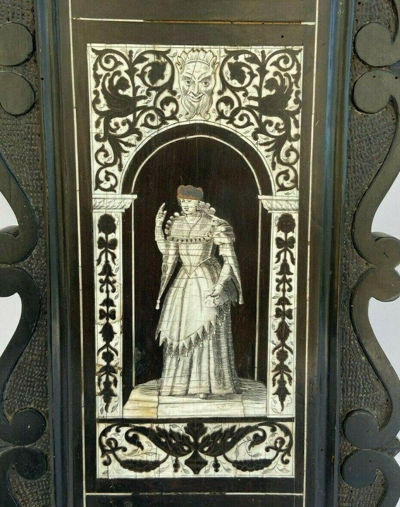 Neo Gothic Panel in the Style of the Renaissance, Set of 2