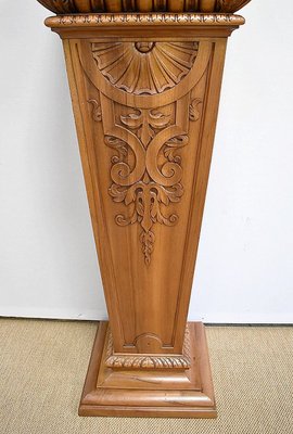 Neo-Gothic Style Solid Walnut Sheath, Late 19th Century-RVK-955973