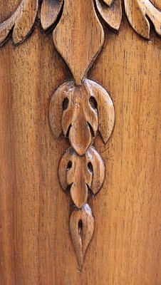 Neo-Gothic Style Solid Walnut Sheath, Late 19th Century-RVK-955973