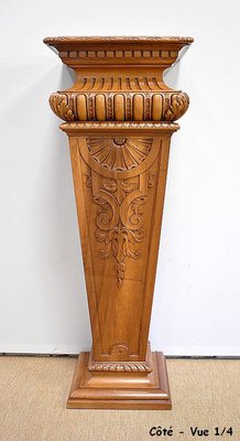 Neo-Gothic Style Solid Walnut Sheath, Late 19th Century-RVK-955973