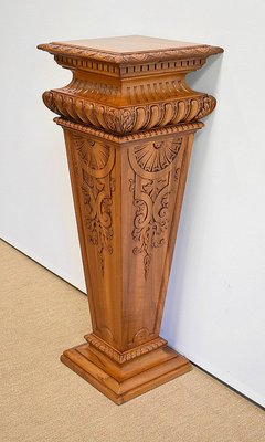 Neo-Gothic Style Solid Walnut Sheath, Late 19th Century-RVK-955973