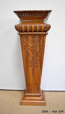 Neo-Gothic Style Solid Walnut Sheath, Late 19th Century-RVK-955973