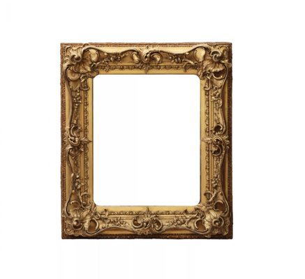 Neo-Rococo Style Mirror in Frame, 19th Century-WMV-1129329